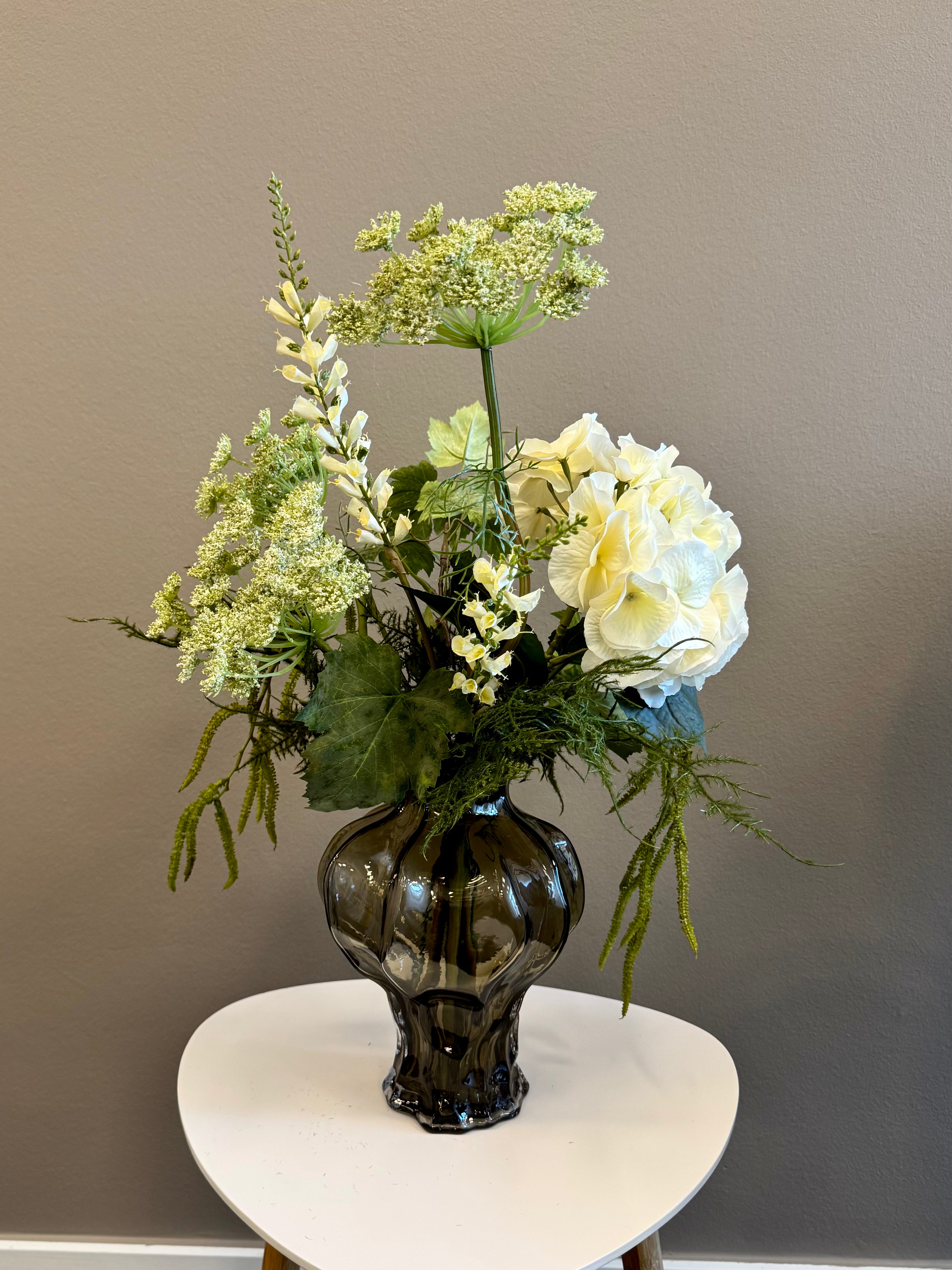 Hortensia creme buket