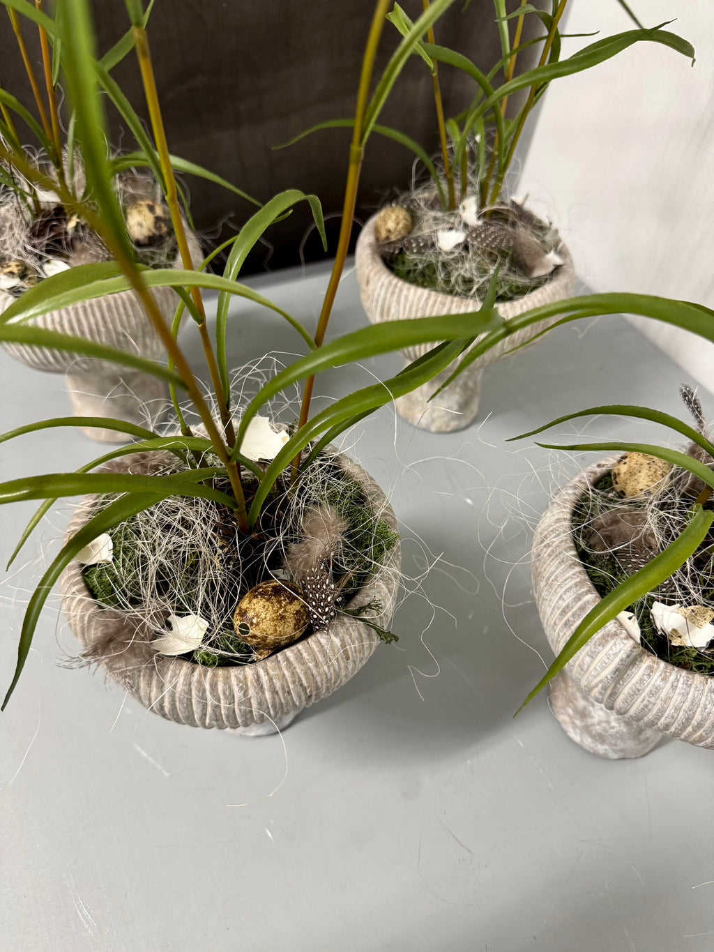 Rensdyr mos mørk grøn