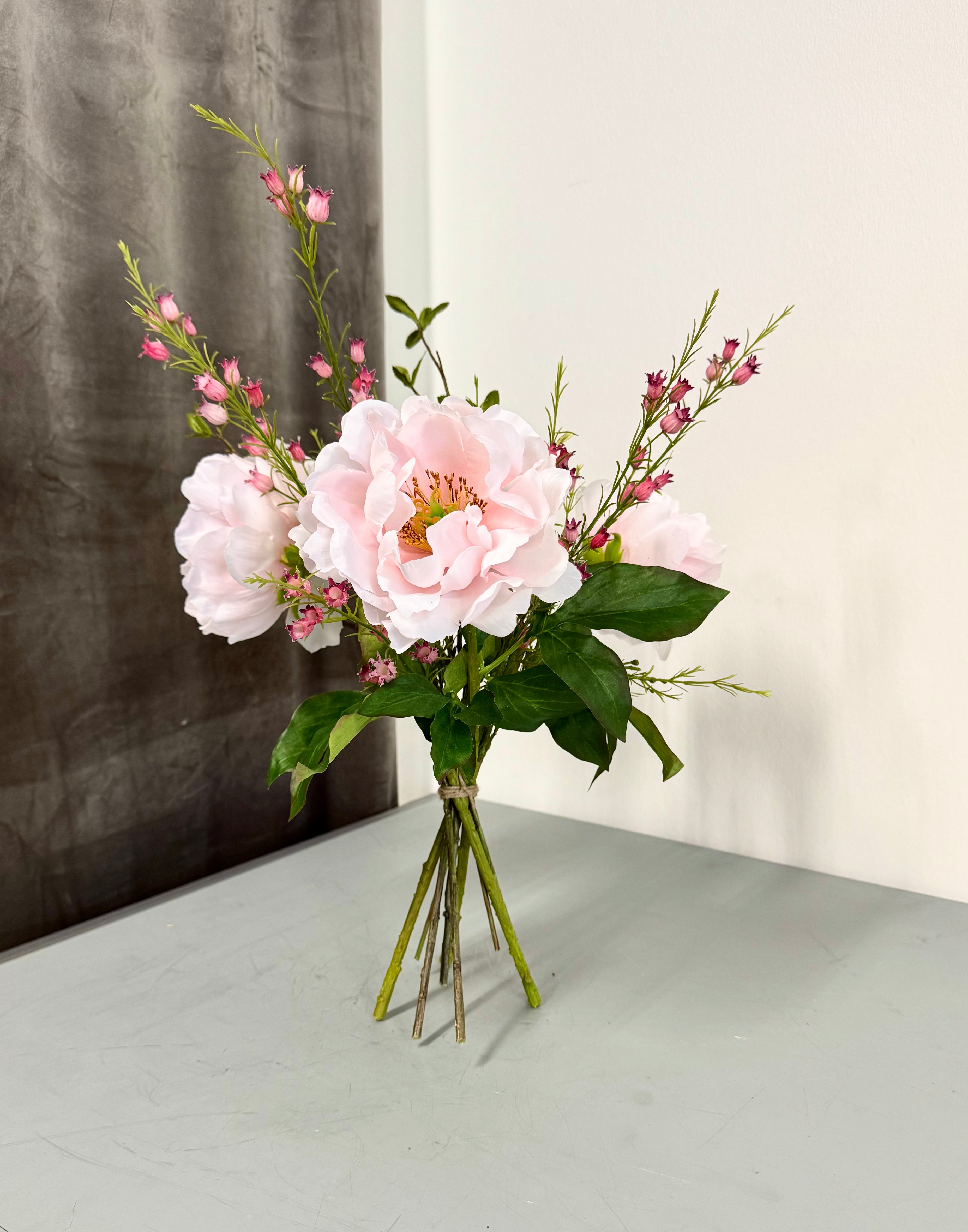 Lyserød pæon buket (mor’s dag)