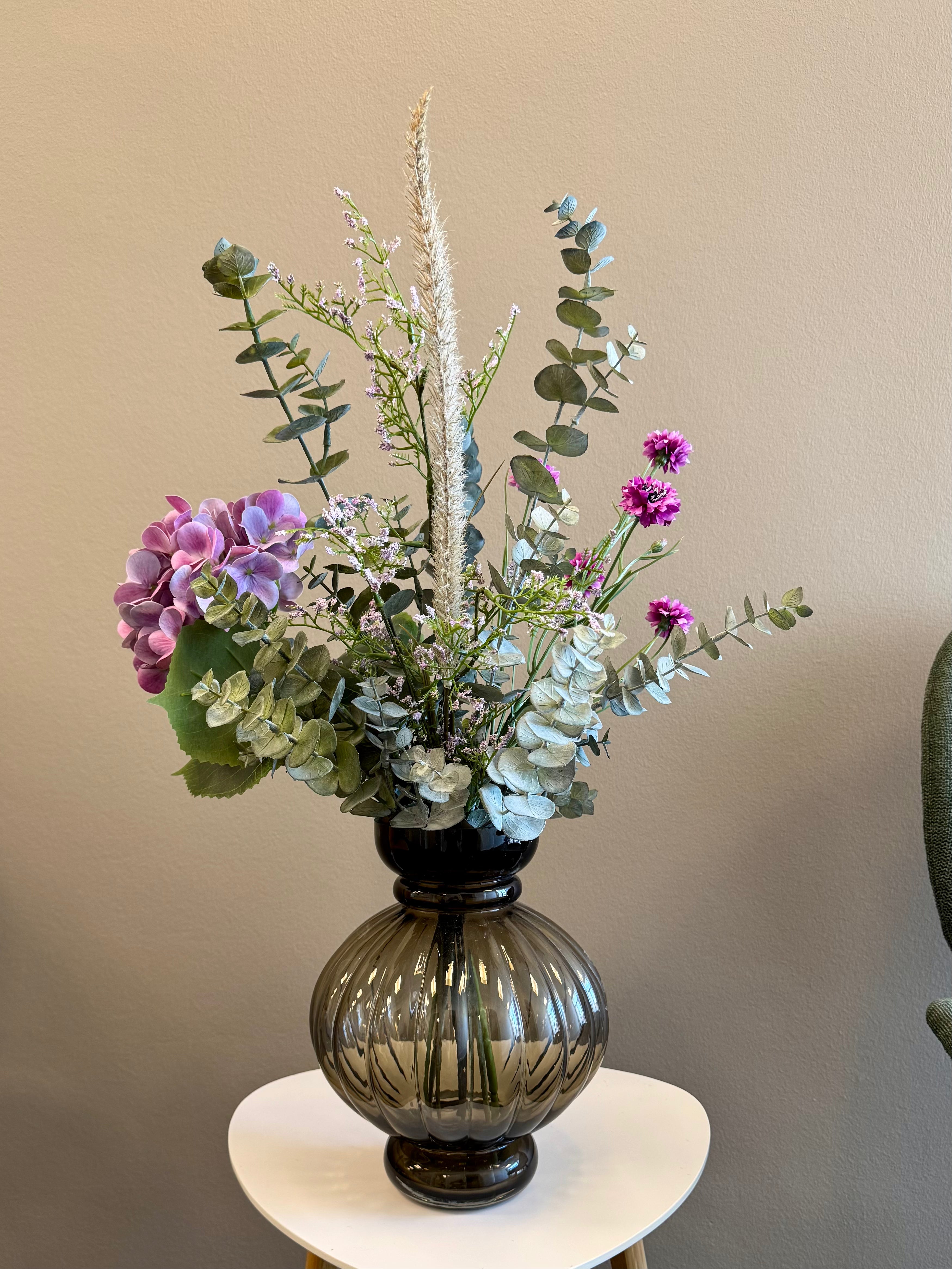Lilla hortensia buket