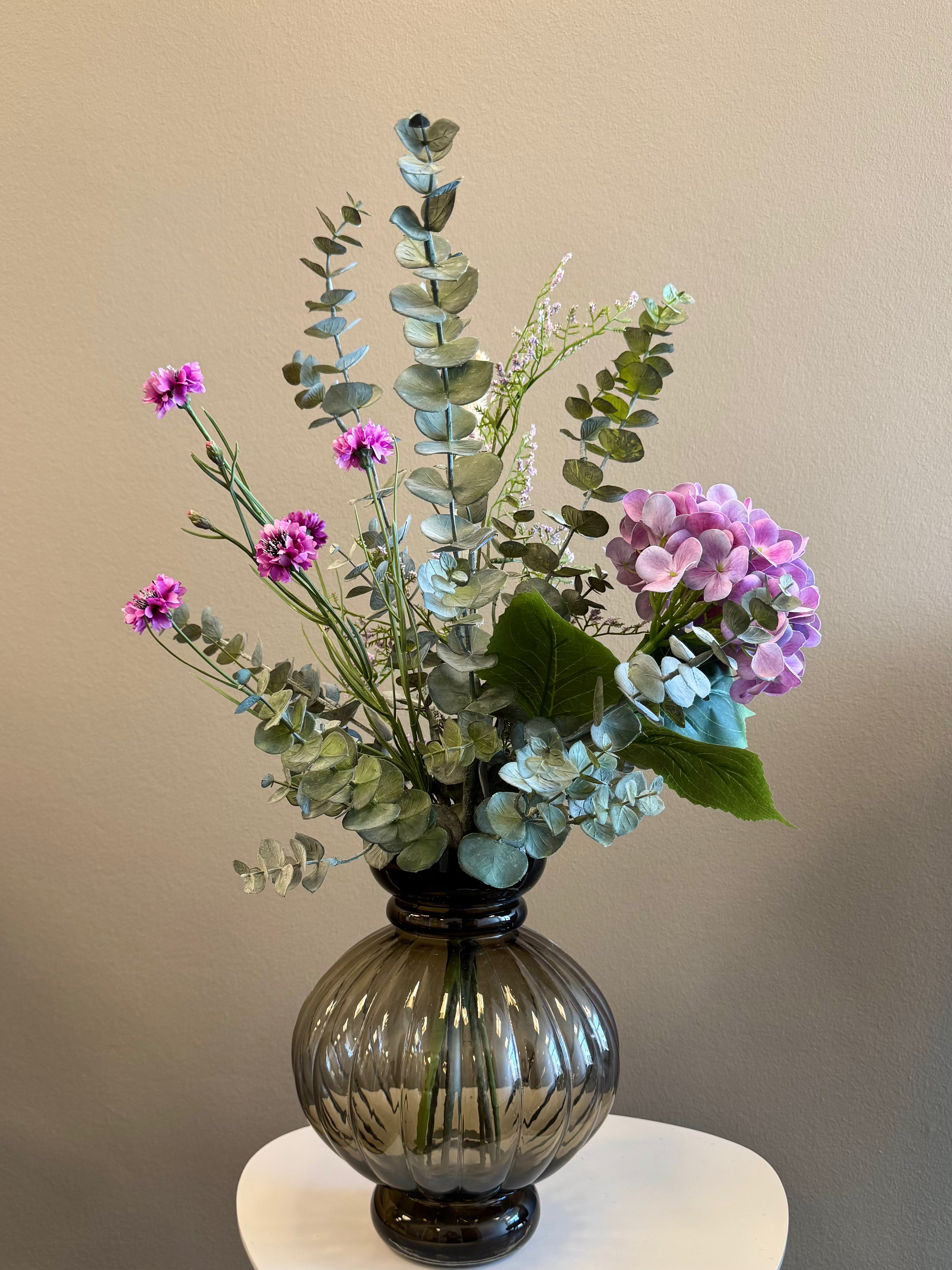 Lilla hortensia buket