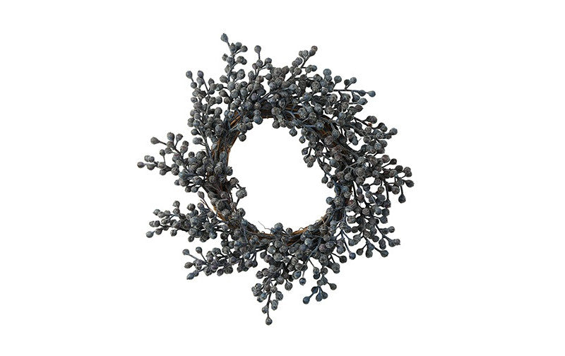Dadel krans sort ø 25×25 cm
