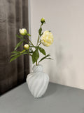 Pæon hvid 65 cm
