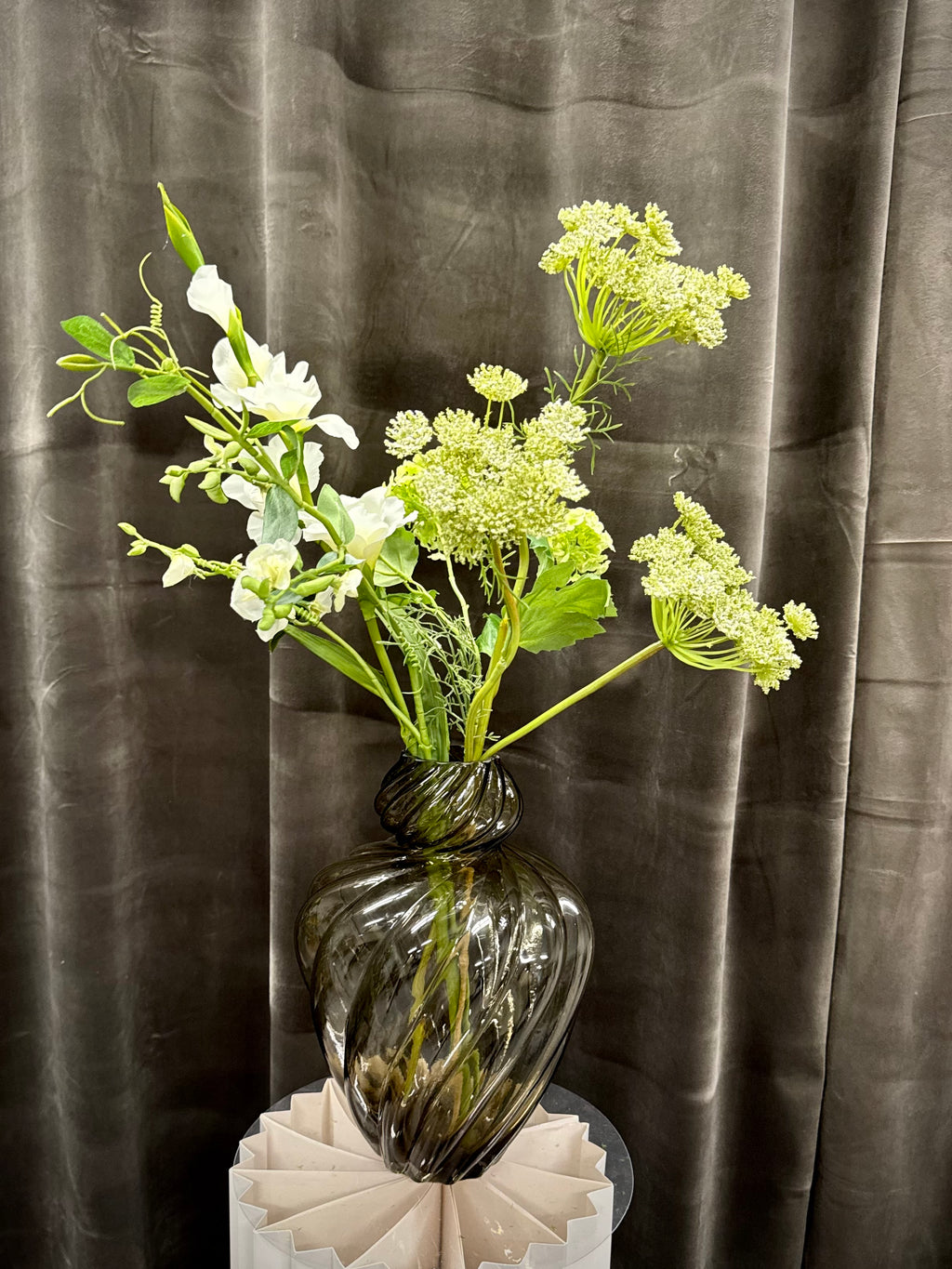 Mix af stilke m. Bla.  Gladiolus