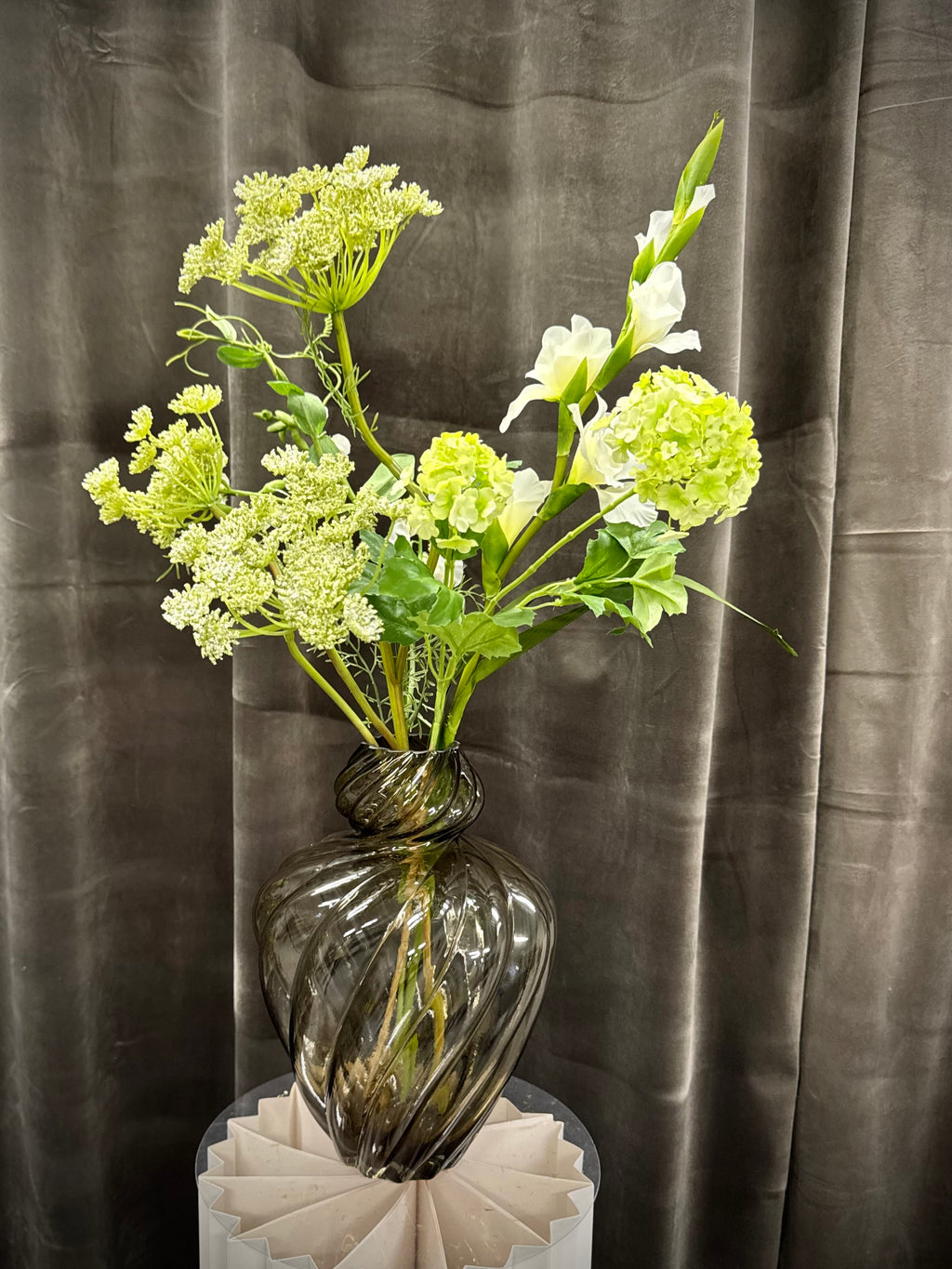 Mix af stilke m. Bla.  Gladiolus