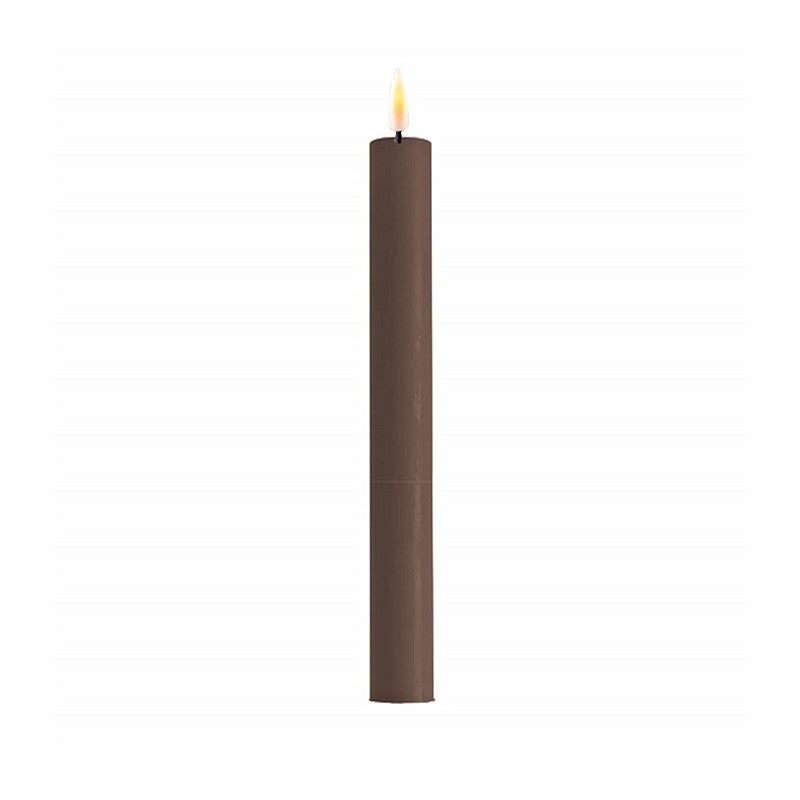 Kronelys mocca 24 cm