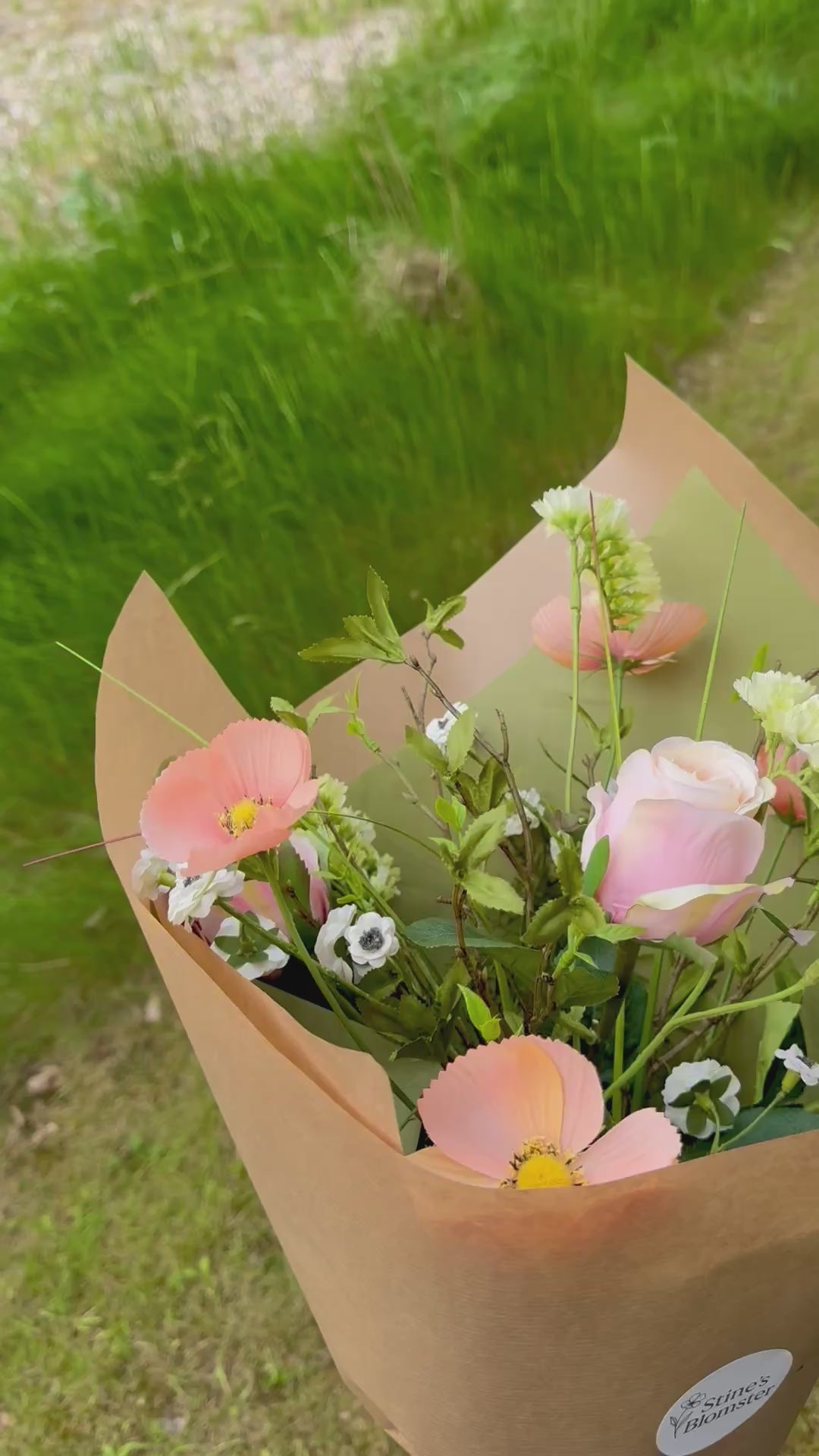 Sommer peach buket